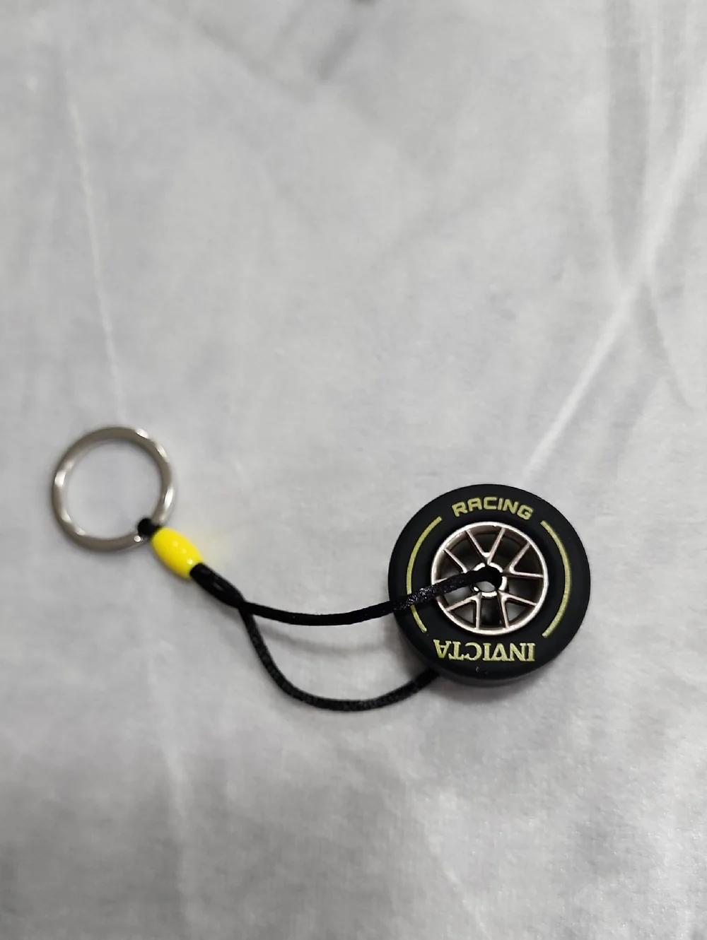 Invicta Racing Tire Keychain - Picture 3 of 3